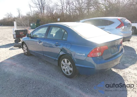 2008 Honda Civic Lx from USA, damaged, VIN 1HGFA16538L045199